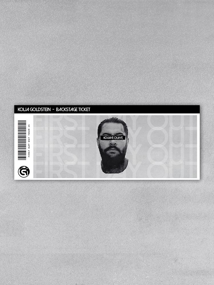 FIRST DAY OUT TOUR - FRANKFURT Backstage Ticketbundle