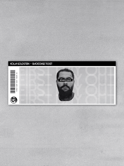 FIRST DAY OUT TOUR - FRANKFURT Backstage Ticketbundle