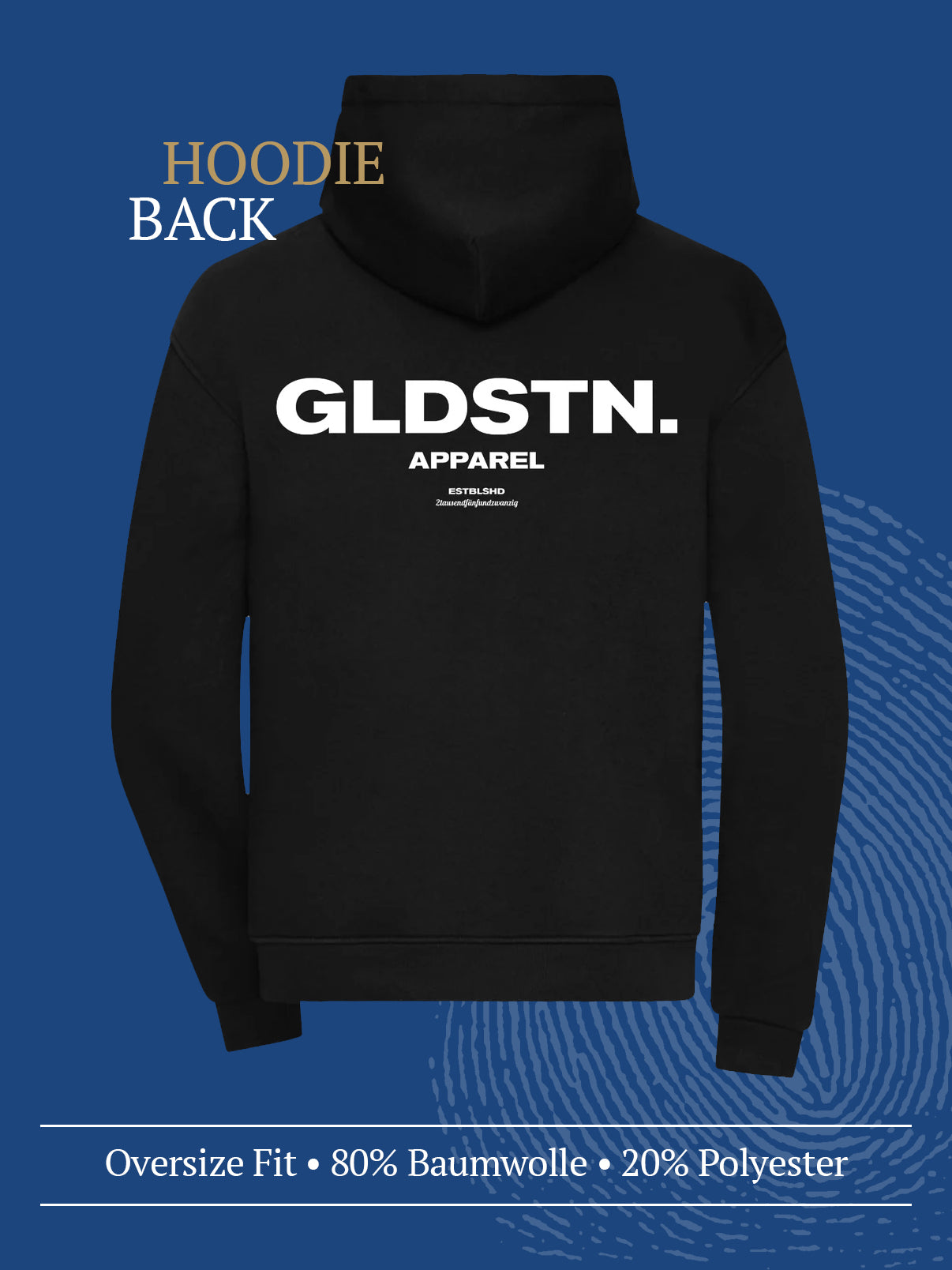 Goldstein Apparel - Hoodie black